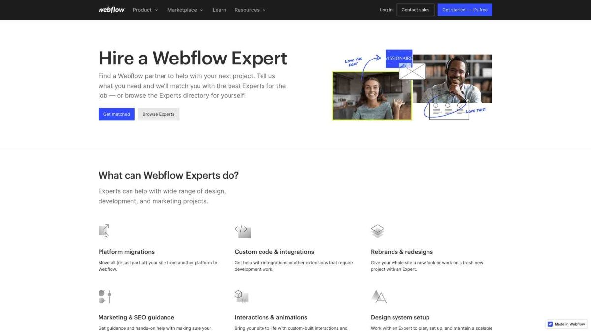 Webflow Experts