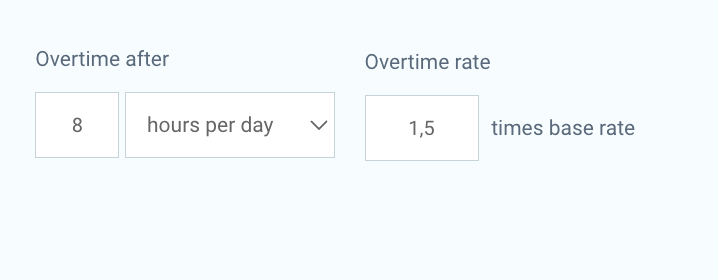 Calculate overtime with a time card calculator
