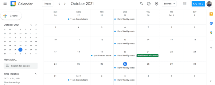 Google Calendar