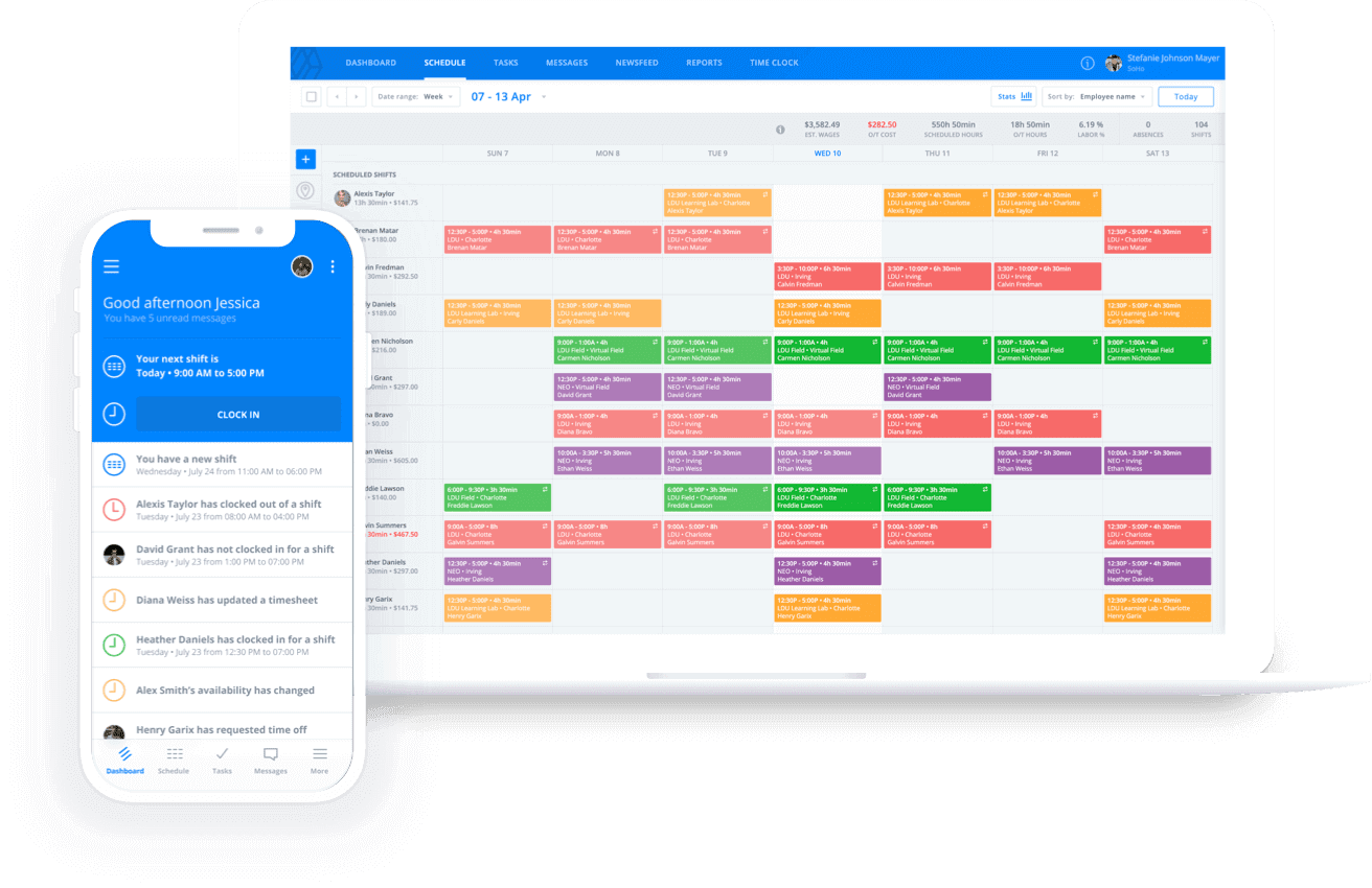 Affordable shift scheduling - Sling screenshot