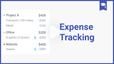 time tracking tutorial expense tracking